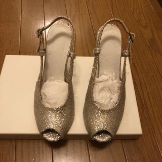 マルタンマルジェラ(Maison Martin Margiela)のマルジェラ パンプス ラメ グリッター レア 売り切り 激安(ハイヒール/パンプス)