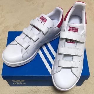 アディダス(adidas)のadidasスタンスミスベルクロピンク(スニーカー)