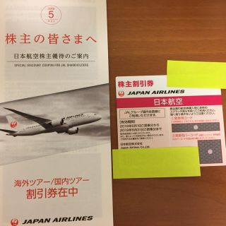 JAL 株主優待券(航空券)