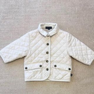 ラルフローレン(Ralph Lauren)のラルフローレンのアウタージャケットジャンパーコート80ホワイト男の子ベビーキッズ(ジャケット/上着)