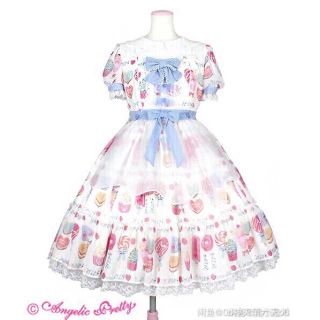 アンジェリックプリティー(Angelic Pretty)のangeilc pretty sugar candy shop セット(ひざ丈ワンピース)