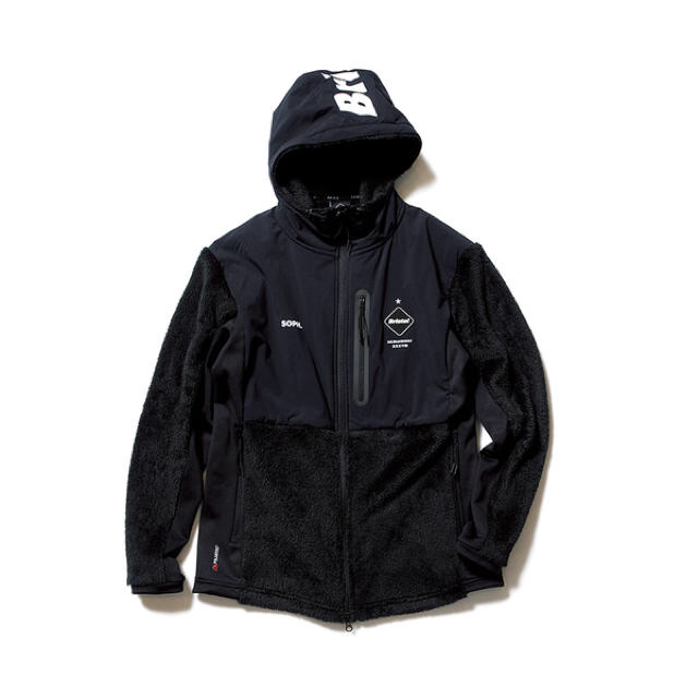 F.C.R.B. - 専用 F.C.R.B. POLARTEC FLEECE HYBRID HOOD
