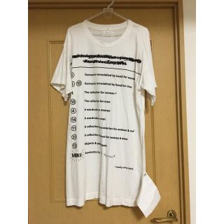 エムエムシックス(MM6)のMM6 メゾンマルジェラ Tシャツ ワンピース TOGA コムデギャルソン(Tシャツ(半袖/袖なし))