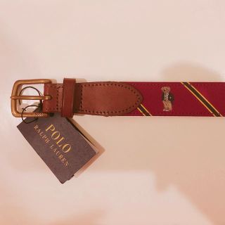 ポロラルフローレン(POLO RALPH LAUREN)の最終値下げしました！ポロ ラルフローレン ベア ベルト(ベルト)