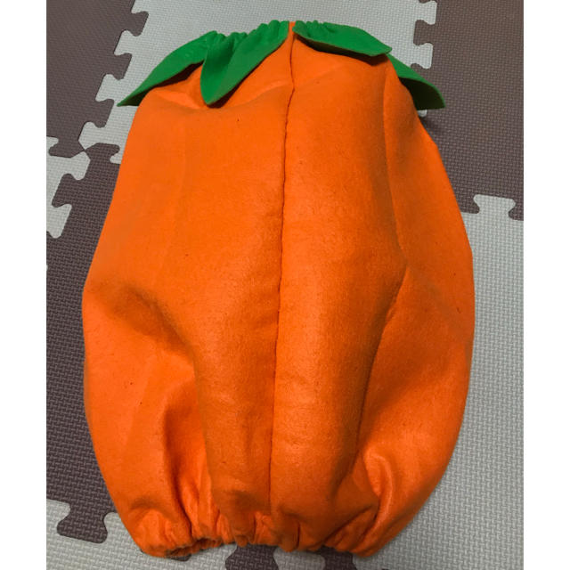 かぼちゃ☆ワンピ キッズ/ベビー/マタニティのキッズ服女の子用(90cm~)(ワンピース)の商品写真