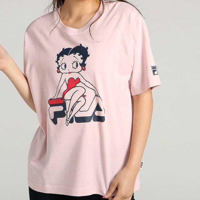 FILA(フィラ)のフィラ コラボＴシャツ レディースのトップス(Tシャツ(半袖/袖なし))の商品写真