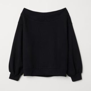 エイチアンドエム(H&M)のH&M オフショルダートップス(トレーナー/スウェット)