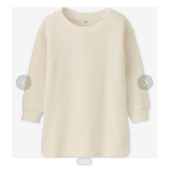 UNIQLO(ユニクロ)のUNIQLO レディースのトップス(Tシャツ(長袖/七分))の商品写真