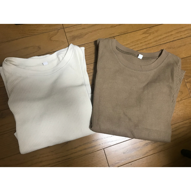 UNIQLO(ユニクロ)のUNIQLO レディースのトップス(Tシャツ(長袖/七分))の商品写真