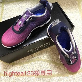 フットジョイ(FootJoy)のゴルフ*フットジョイ エンパワー 23.5cm パープル 箱付(シューズ)