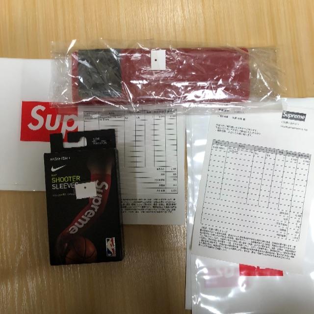 Supreme(シュプリーム)のSupreme Nike NBA Shooting Sleeve Red S/N メンズのメンズ その他(その他)の商品写真