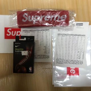 シュプリーム(Supreme)のSupreme Nike NBA Shooting Sleeve Red S/N(その他)