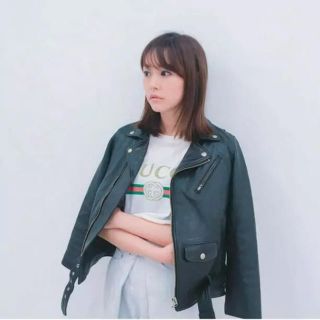 グッチ(Gucci)の桐谷美玲♡GUCCI♡ロゴTシャツ(Tシャツ(半袖/袖なし))