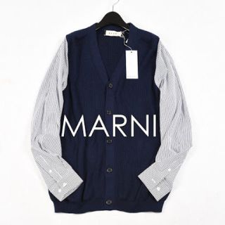 マルニ(Marni)のmarni シャツスリーブ カーディガン 46(カーディガン)