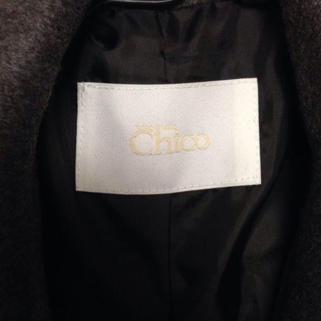 who's who Chico(フーズフーチコ)のChico♡チェスターコート レディースのジャケット/アウター(ロングコート)の商品写真