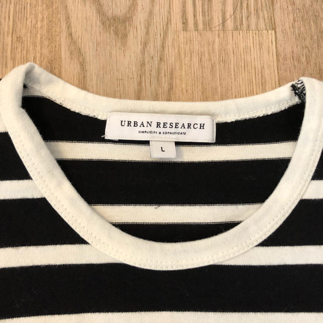 URBAN RESEARCH(アーバンリサーチ)の☆美品☆ urban research アーバンリサーチ ボーダー Tシャツ メンズのトップス(Tシャツ/カットソー(半袖/袖なし))の商品写真