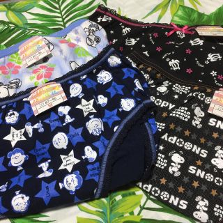 スヌーピー(SNOOPY)の新品＊スヌーピ  ハワイアン柄ショーツ ４枚(ショーツ)