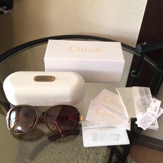 Chloe(クロエ)のクロエ サングラス ブラウン レディースのファッション小物(サングラス/メガネ)の商品写真