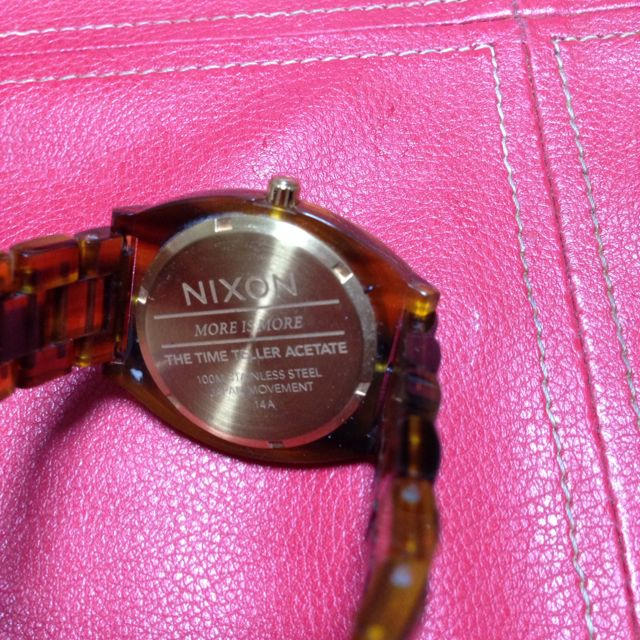 NIXON(ニクソン)のニクソン べっ甲 腕時計 レディースのファッション小物(腕時計)の商品写真