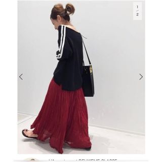 アパルトモンドゥーズィエムクラス(L'Appartement DEUXIEME CLASSE)のアパルトモン★AMERICANA OFF SHOULDER TOPS★美品(トレーナー/スウェット)