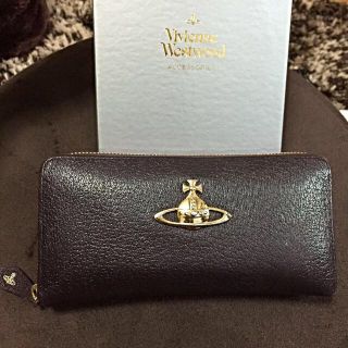 ヴィヴィアンウエストウッド(Vivienne Westwood)のVivienne＊ダークブラウン長財布(財布)