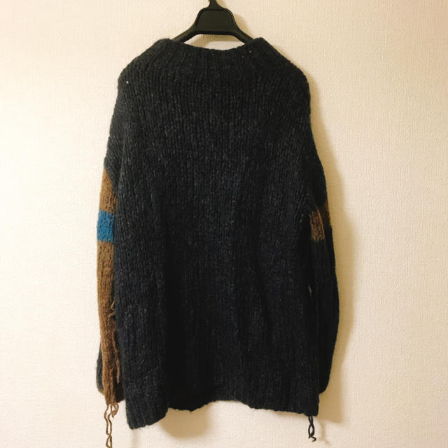 UNUSED US1321 HandKniting Sweater モヘア-