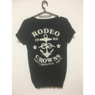 ロデオクラウンズ(RODEO CROWNS)のRODEO CROWNS 半袖ニット M(ニット/セーター)