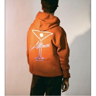 シュプリーム(Supreme)の18AW ALLTIMERS パーカー HOODED L ステッカー付き(パーカー)