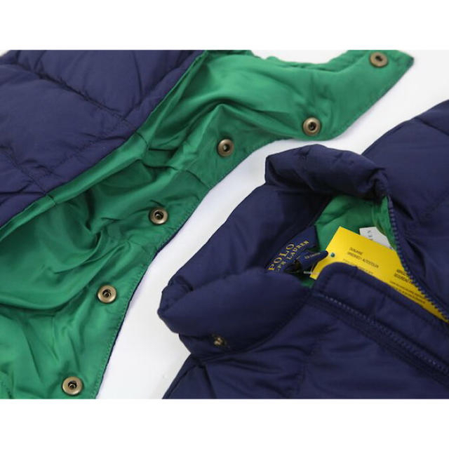 Ralph Lauren(ラルフローレン)の【新品】ラルフローレン ダウンカバーオール キッズ/ベビー/マタニティのキッズ服男の子用(90cm~)(ジャケット/上着)の商品写真