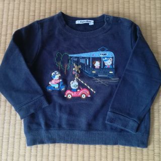 ファミリア(familiar)のファミリア　トレーナー　90cm(Tシャツ/カットソー)