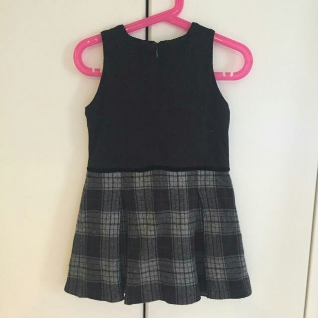COMME CA DU MODE(コムサデモード)のコムサデモード ジャンパースカート 95cm キッズ/ベビー/マタニティのキッズ服女の子用(90cm~)(ワンピース)の商品写真