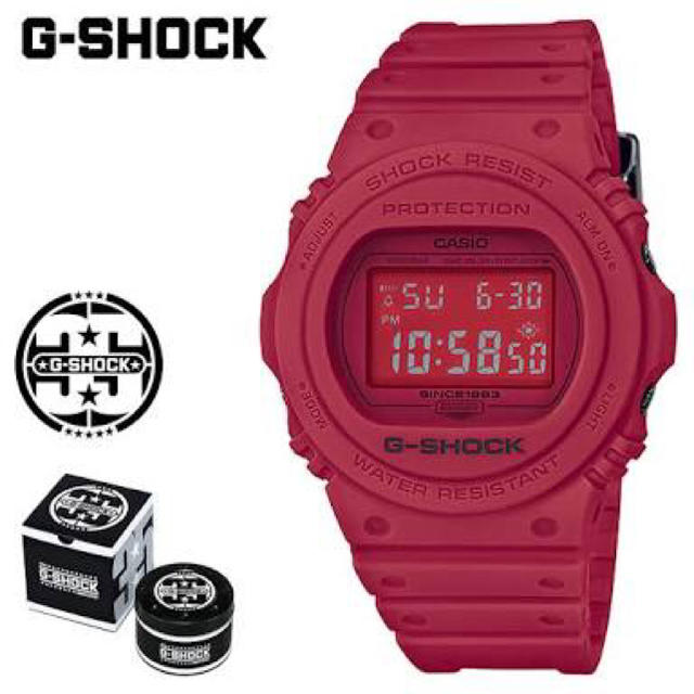 G-SHOCK(ジーショック)の新品 G-SHOCK DW-5735C-4JR 35周年RED OUT限定モデル メンズの時計(腕時計(デジタル))の商品写真