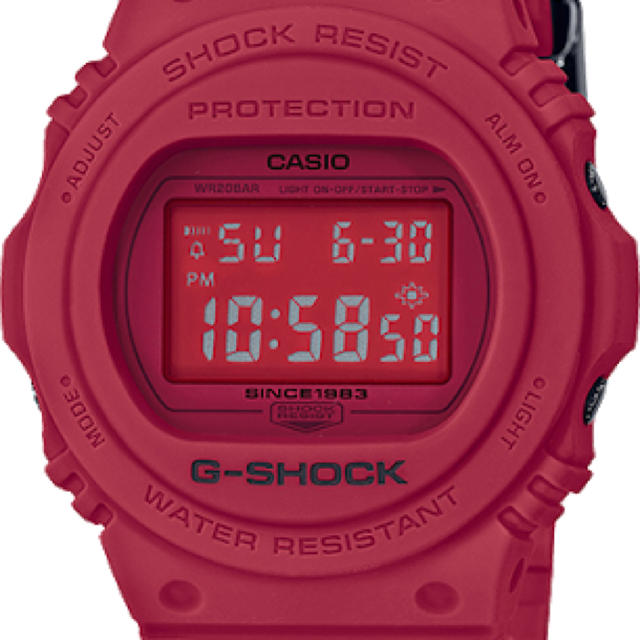 G-SHOCK(ジーショック)の新品 G-SHOCK DW-5735C-4JR 35周年RED OUT限定モデル メンズの時計(腕時計(デジタル))の商品写真