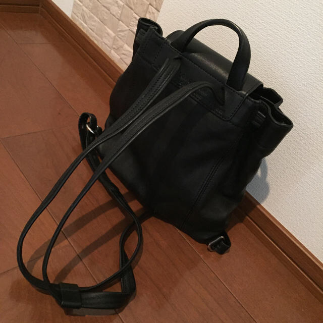 LONGCHAMP(ロンシャン)のエリナ様 専用 ロンシャン リュック バックパック レザー longchamp レディースのバッグ(リュック/バックパック)の商品写真