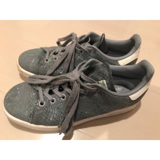 アディダス(adidas)のadidas stansmith グレー 23cm(スニーカー)