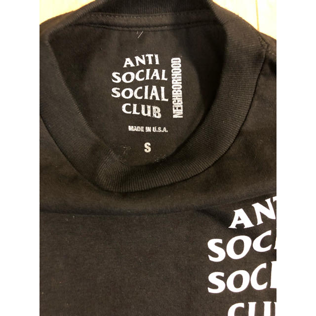 ANTI(アンチ)のAnti social social club × Neighborhood  メンズのトップス(Tシャツ/カットソー(七分/長袖))の商品写真