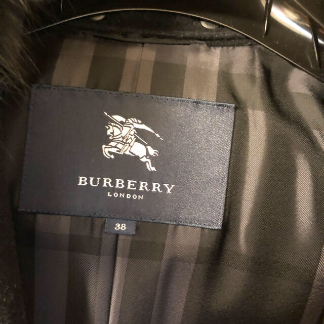 【美品】 BURBERRY - BurberryLondon アンゴラコート トレンチコート