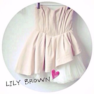 リリーブラウン(Lily Brown)の♥︎lilybrownベアワンピ♥︎(ミニワンピース)