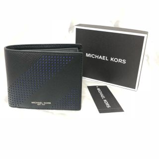 マイケルコース(Michael Kors)の本物【新品】未使用  マイケルコース  二つ折り 財布 小銭入れ付き(折り財布)