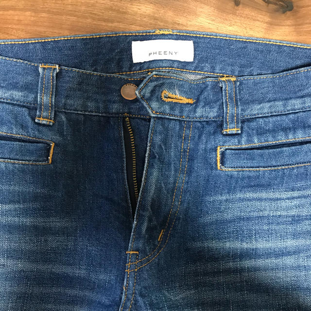 パンツ PHEENY デニムパンツ ベルボトムの通販 by nana's shop