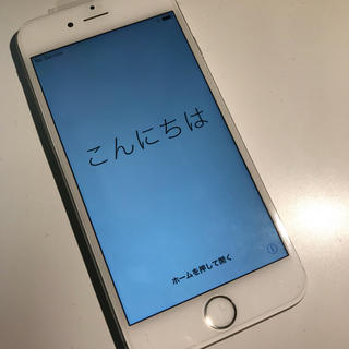 ソフトバンク(Softbank)のiPhone6 64GB シルバー SoftBank 新品ガラスパネル おまけ有(スマートフォン本体)