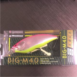 メガバス(Megabass)のメガバス BIG-M4.0 JUKUCHO PINK ビッグエム(ルアー用品)