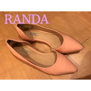 ランダ(RANDA)のRANDAフラットパンプス(ハイヒール/パンプス)