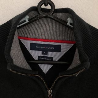 トミーヒルフィガー(TOMMY HILFIGER)のTOMMY 黒アウター(その他)