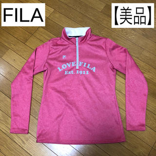 フィラ(FILA)の美品 FILA フィラ ゴルフ レディース ウェア ポロシャツ ジャケット(ウエア)