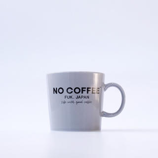 no coffee マグカップ グレー(グラス/カップ)
