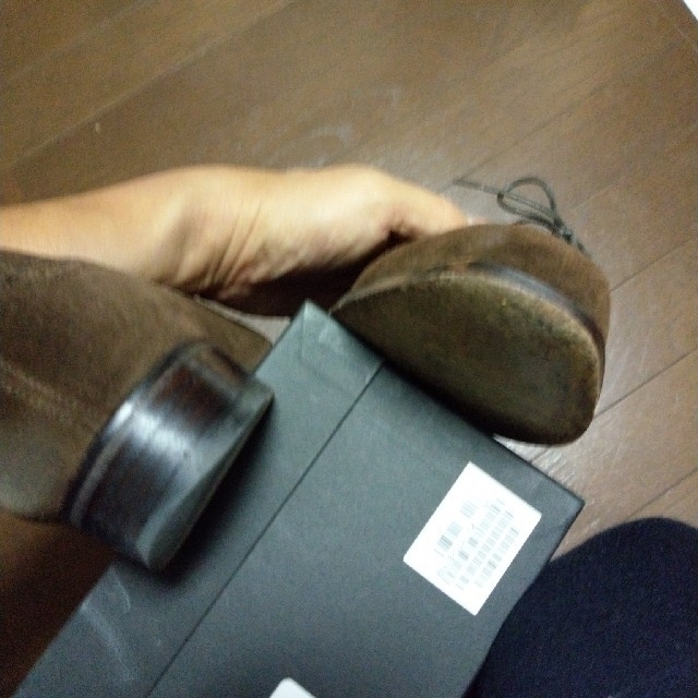 SANYO YAMACHO(サンヨウヤマチョウ)の山陽山長シューズ(スエード茶) メンズの靴/シューズ(ドレス/ビジネス)の商品写真