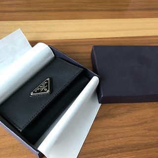 プラダ(PRADA)のPRADA  プラダ キーケース 黒(キーケース)