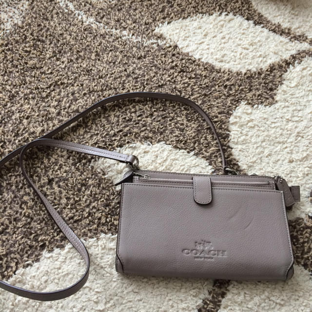 【美品】COACH ショルダーバッグ　ポーチ付き