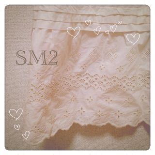 サマンサモスモス(SM2)の♡試着のみ SM2生成りペチコート♡(ロングワンピース/マキシワンピース)